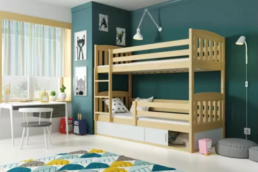 Łóżka Piętrowe do Sypialni: Wygodne Rozwiązanie na Małą Przestrzeń